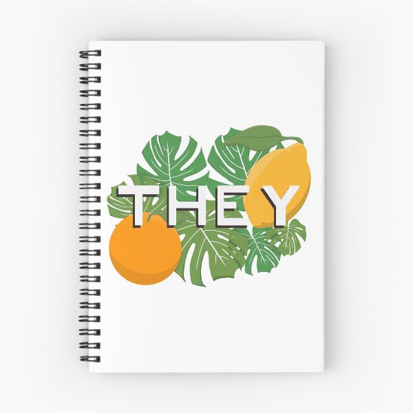 Item preview, They Pronoun Citrus Pride designed and sold by NewtandThistle.