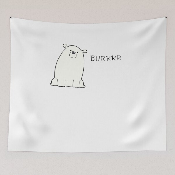 Item preview, Burrr Polar Bear designed and sold by Xpressnme.