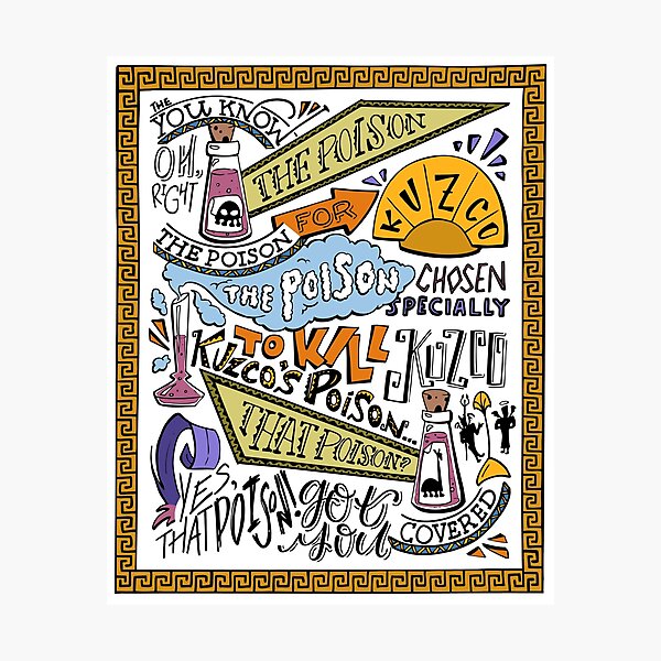 Item preview, Kuzco's Poison (Colorized) designed and sold by catlashley.
