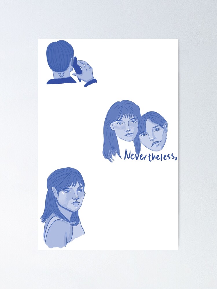 "nevertheless korean drama kdrama stickers" Poster for Sale by wruby