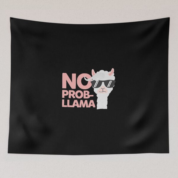 Item preview, No Probllama No Problem Llama Lovers Premium  designed and sold by AttieParetti87.