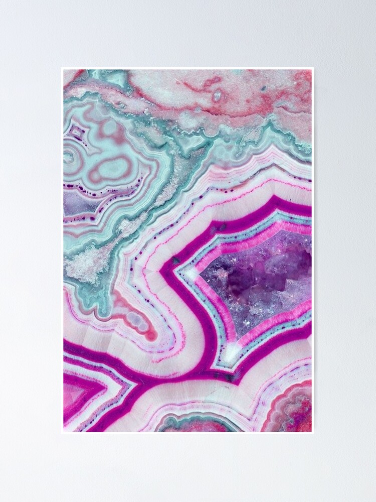 Agate Poster By Summerscreek Redbubble