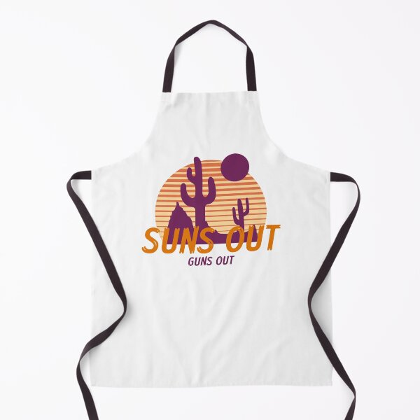 Item preview, Suns Out Guns Out White - Funny Gym designed and sold by GymWearDepot.