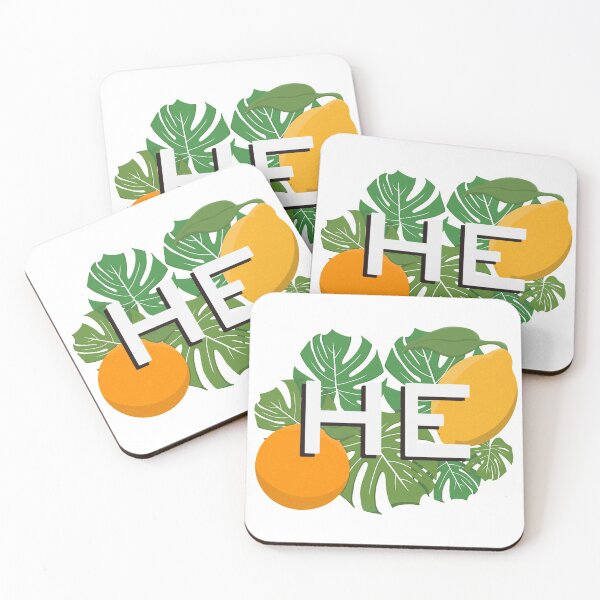 Item preview, He Pronoun Citrus Pride designed and sold by NewtandThistle.