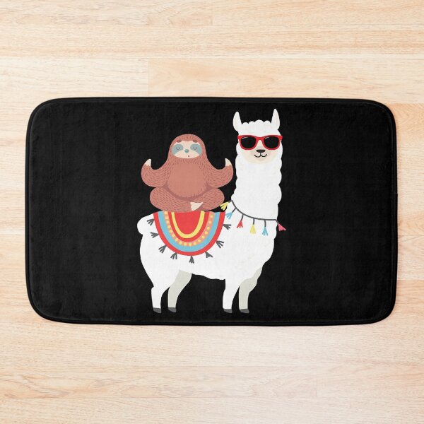 Item preview, Sloth Yoga Meditation Riding Llama Animal Lover s  designed and sold by AttieParetti87.