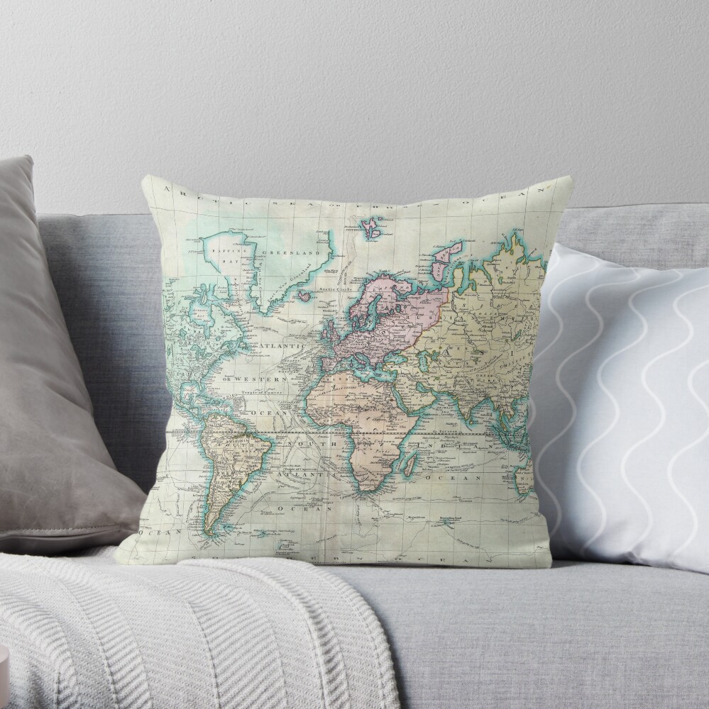Item preview, Throw Pillow designed and sold by BravuraMedia.
