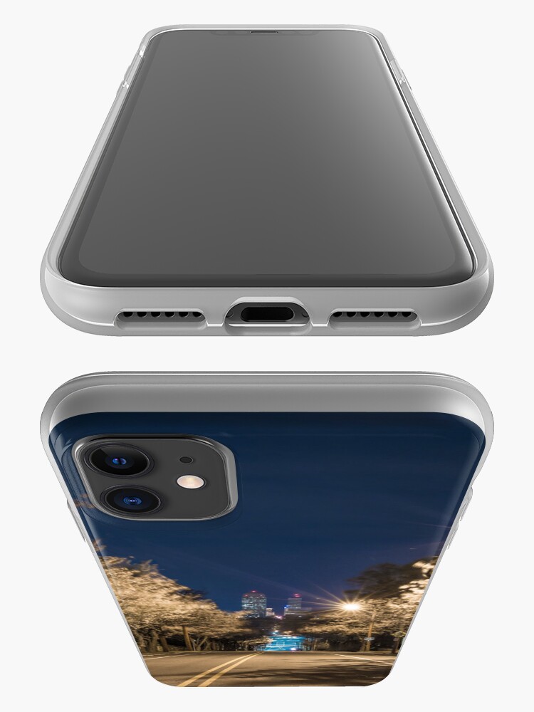 Alternate view of Silent Main Street Winston Salem iPhone Case & Cover