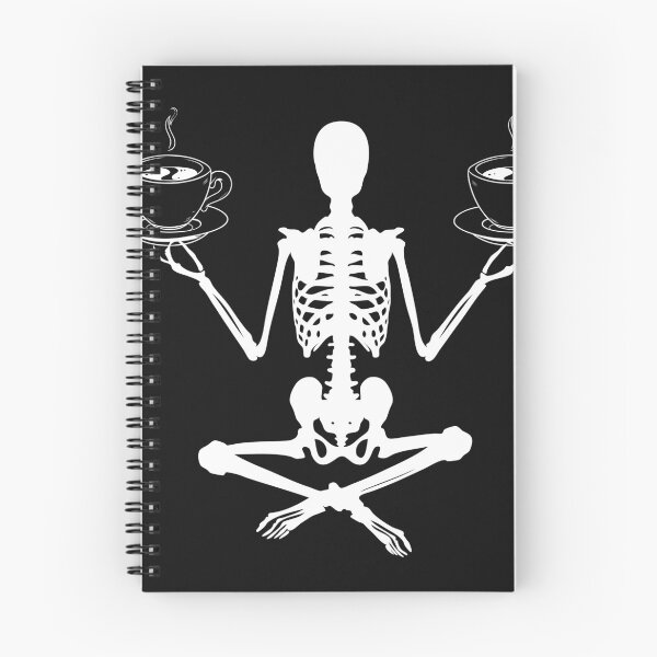 Item preview, coffee drinking skeleton Classic T-Shirt designed and sold by CHAMSSTORE.