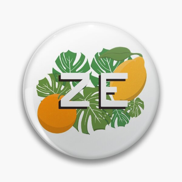 Item preview, Ze Pronoun Citrus Pride designed and sold by NewtandThistle.