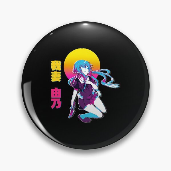 Item preview, Yuno Gasai Mirai Nikki Anime Vaporwave  designed and sold by BurrolaDiore89.