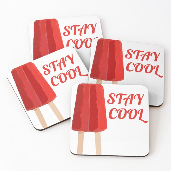 Item preview, Stay Cool Red Popsicle Summer Funny Watercolor designed and sold by TKsTees.