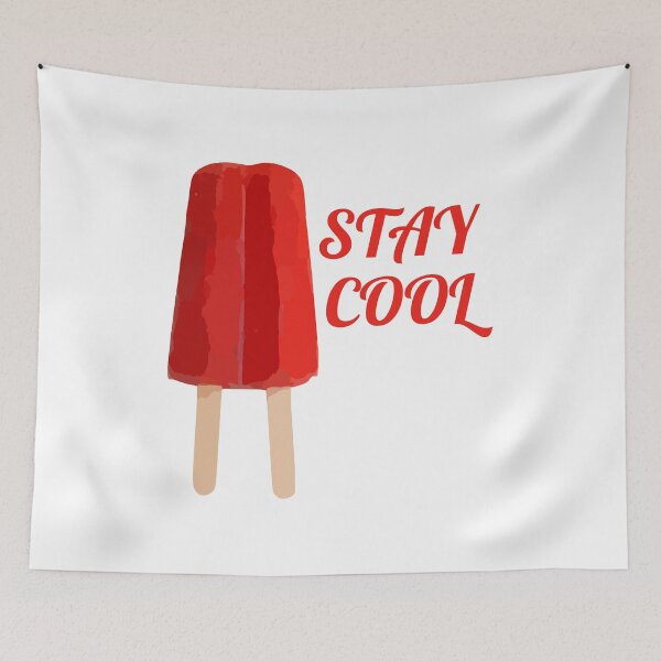 Item preview, Stay Cool Red Popsicle Summer Funny Watercolor designed and sold by TKsTees.