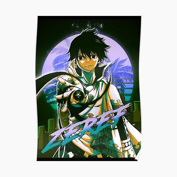 Art Mural Sur Le Theme Zeref Dragneel Redbubble