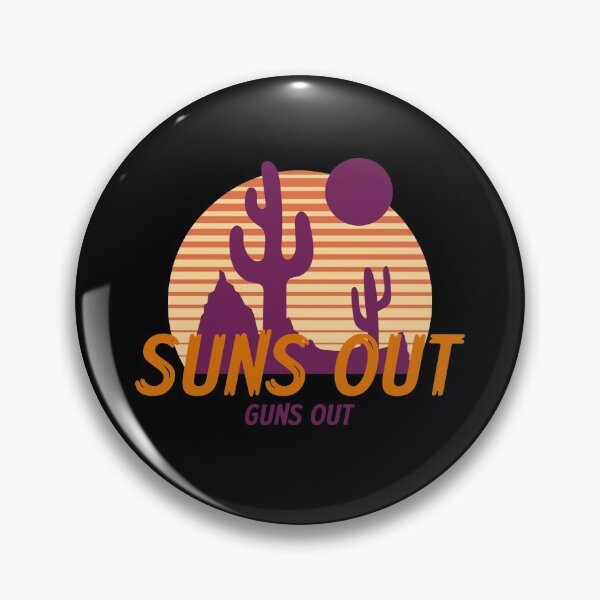 Item preview, Suns Out Guns Out Black - Funny Gym designed and sold by GymWearDepot.