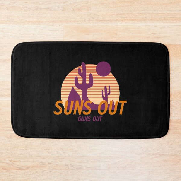 Item preview, Suns Out Guns Out Black - Funny Gym designed and sold by GymWearDepot.
