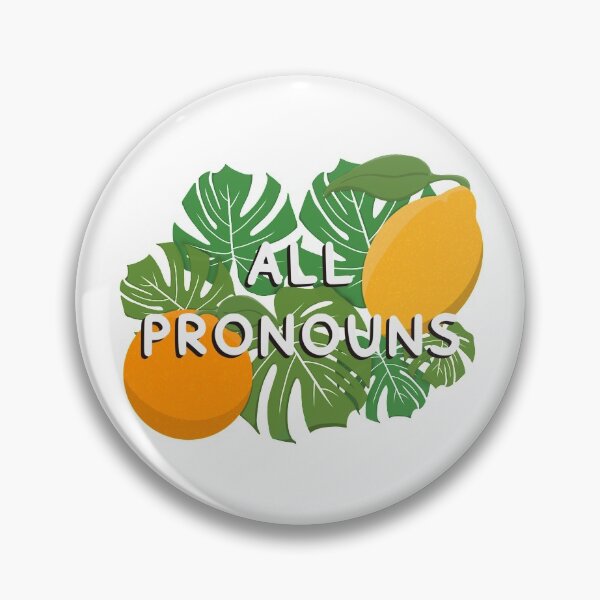Item preview, “All Pronouns” Pronoun Citrus Pride designed and sold by NewtandThistle.