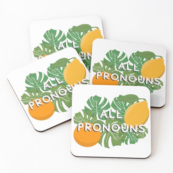Item preview, “All Pronouns” Pronoun Citrus Pride designed and sold by NewtandThistle.