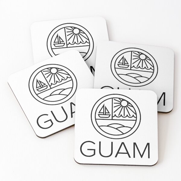 Item preview, Guam Line Art designed and sold by Darling DeDe.