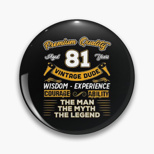 Item preview, 81St Birthday Gifts Dude The Man Myth Legend 81 Years Old D4 designed and sold by ccombercor.
