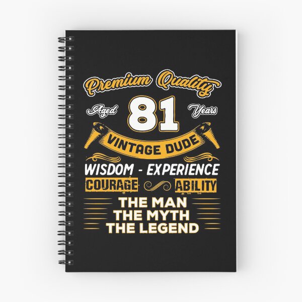 Item preview, 81St Birthday Gifts Dude The Man Myth Legend 81 Years Old D4 designed and sold by ccombercor.