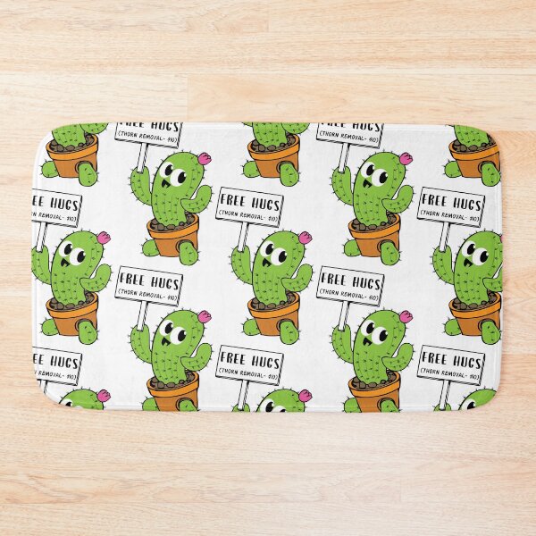 Item preview, Free Hugs cactus designed and sold by EmerSimpson.