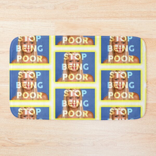 Item preview, stop being poor aesthetic art  designed and sold by Ilustra Club.