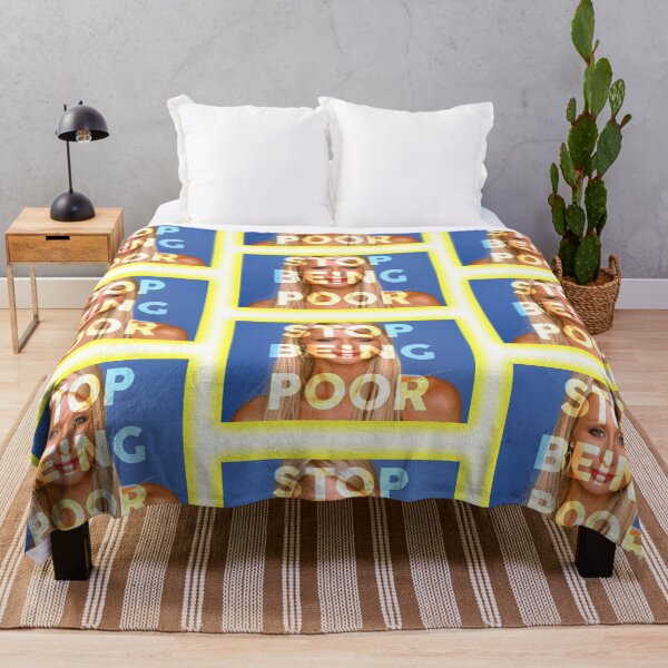 Item preview, stop being poor aesthetic art  designed and sold by Ilustra Club.