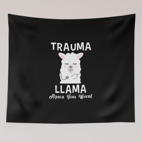 Item preview, Trauma Llama Alpaca Tu Herida designed and sold by AttieParetti87.