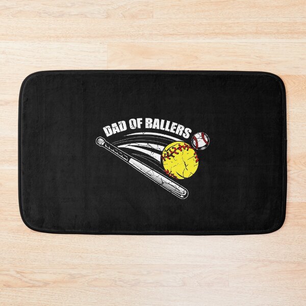 Item preview, Dad of Ballers Softball Lover Baseball Dad Gift designed and sold by SharpThreadZ.