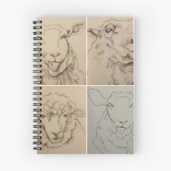 Item preview, Sheep quadriptych designed and sold by EjsArtArt.