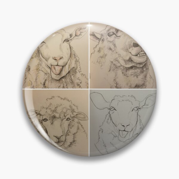 Item preview, Sheep quadriptych designed and sold by EjsArtArt.
