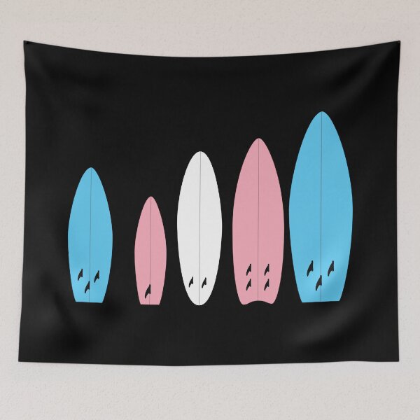 Item preview, Trans Surfer Pride Gift, Transexual Women Men Surf, Trans Surfboard Surfing, LGBT+ Surf board designed and sold by ArtsyloShop.