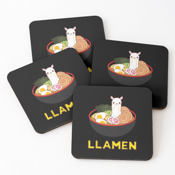 Item preview, Llamen Llama Ramen Noodle Japanese Anime Kawaii   designed and sold by AttieParetti87.