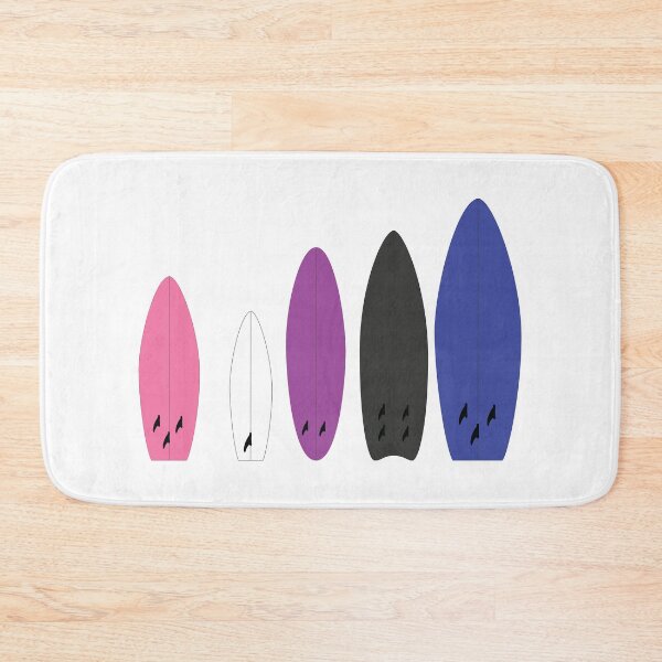 Item preview, Genderfluid Surfer Pride Gift, Gender fluidity Surf, Gender fluid Surfboard Surfing, LGBT+ Surf board designed and sold by ArtsyloShop.