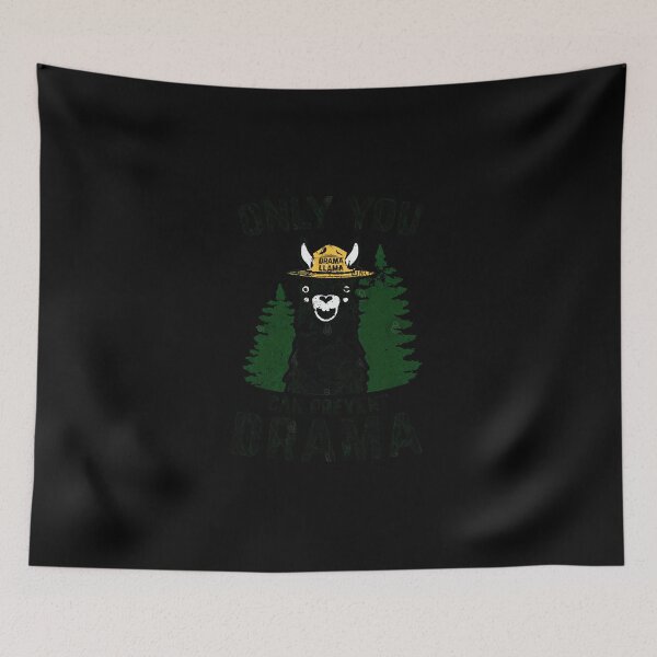 Item preview, The Original Only You Can Prevent Drama Llama - Smokey Bear Parody  designed and sold by AttieParetti87.
