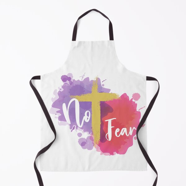 Item preview, No fear Christian Cross faith based designed and sold by WillowandCrate.