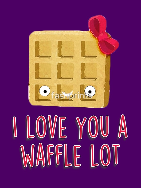 Waffle Pun: Greeting Cards | Redbubble