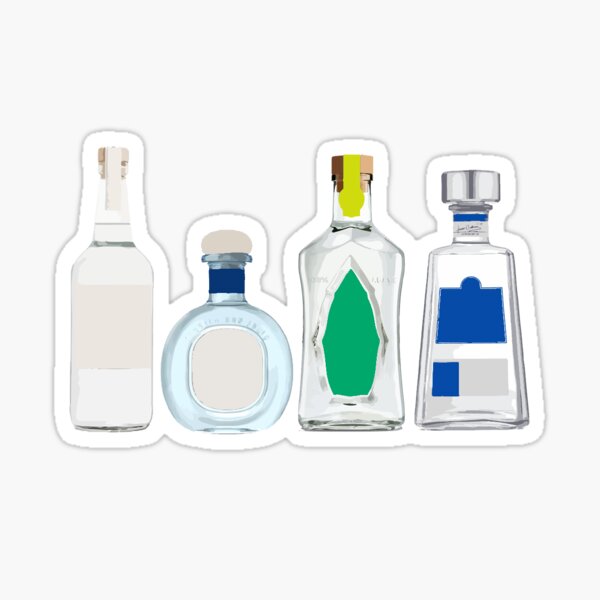 Item preview, Tequila Bottles designed and sold by wkndcanvas.