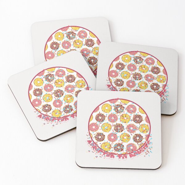 Item preview, Addicted To Donuts !! - So Addicted To Donuts !! - Donut Pattern designed and sold by SoffyLee586.