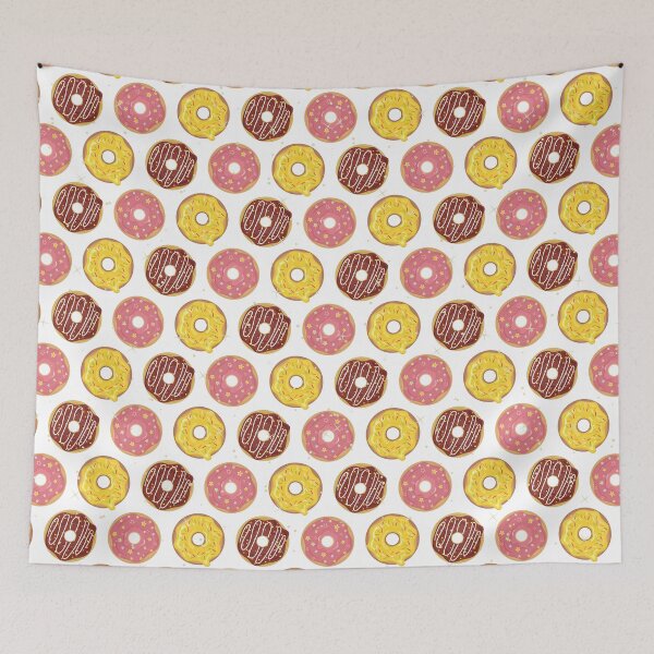 Item preview, Addicted To Donuts !! - So Addicted To Donuts !! - Donut Pattern designed and sold by SoffyLee586.