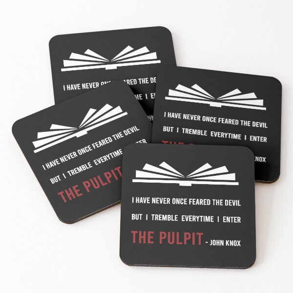 Item preview, The Pulpit - John Knox designed and sold by Glory After Tears.