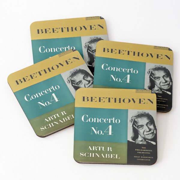 Artikelvorschau, Artur Schnabel, Philharmonia Orchestra, Issay Dobrowen, Beethoven, Konzert Nr. 4 entworfen und verkauft von Vintaged.