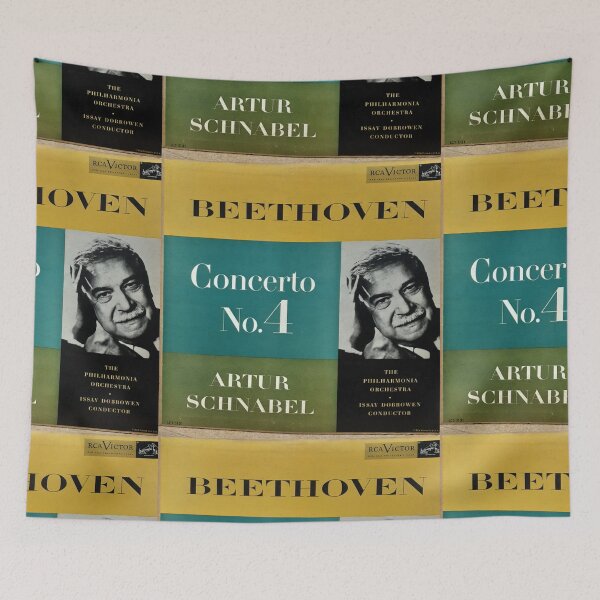 Artikelvorschau, Artur Schnabel, Philharmonia Orchestra, Issay Dobrowen, Beethoven, Konzert Nr. 4 entworfen und verkauft von Vintaged.