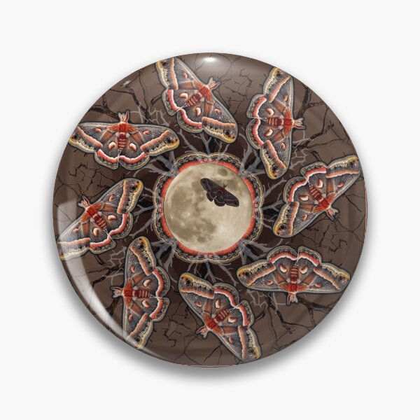 Item preview, Cecropia Moth Mandala designed and sold by Shannon McCarthy.