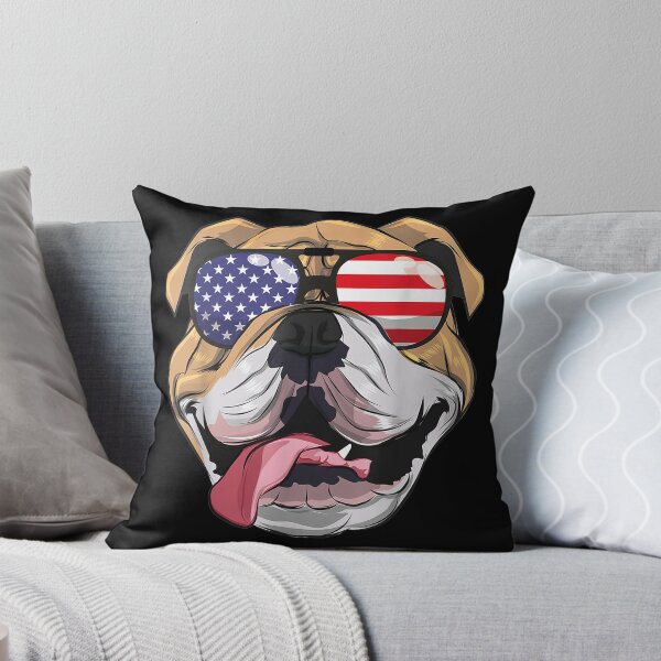 Item preview, English Bulldog 4th Of July American Sunglasses USA Boys Men designed and sold by patriciaa12.