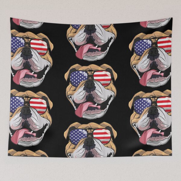 Item preview, English Bulldog 4th Of July American Sunglasses USA Boys Men designed and sold by patriciaa12.