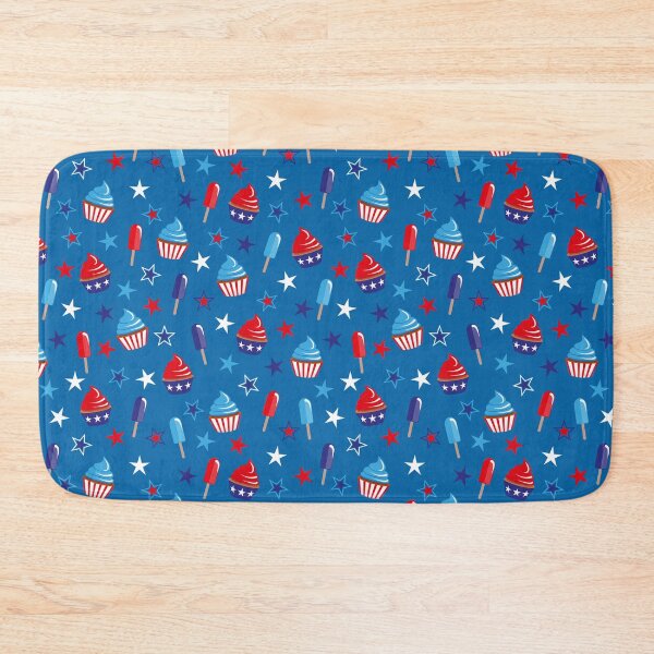 Item preview, 4th of july cupcakes pattern designed and sold by WaveOcean123.