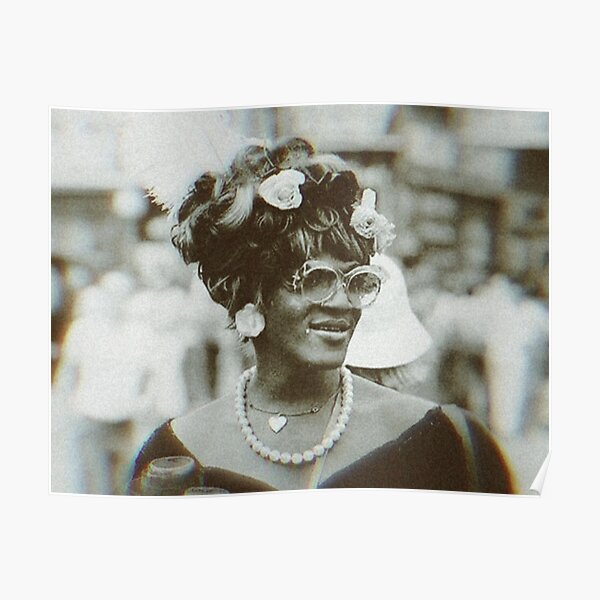 Marsha P Johnson - LGBTQ Icon Poster