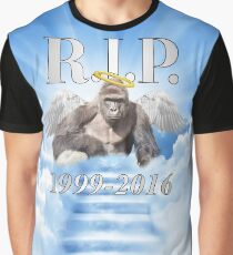 RIP Harambe Graphic T-Shirt