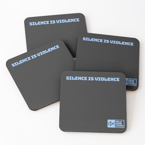 Item preview, Silence is violence - accessories designed and sold by NeverNeeded-.